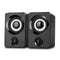 Surround Computer Speakers with Stereo USB Wired Powered Multimedia Speaker for PC/Laptops/Smart Phone