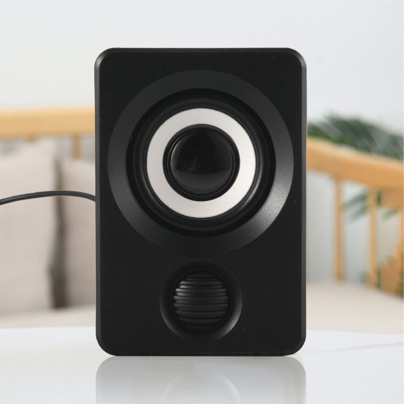 Surround Computer Speakers with Stereo USB Wired Powered Multimedia Speaker for PC/Laptops/Smart Phone