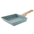 Egg Frying Pan Mini Frying Pan Green Non Stick Aluminum Alloy Frying Pan Heated Egg Frying Pan for Home