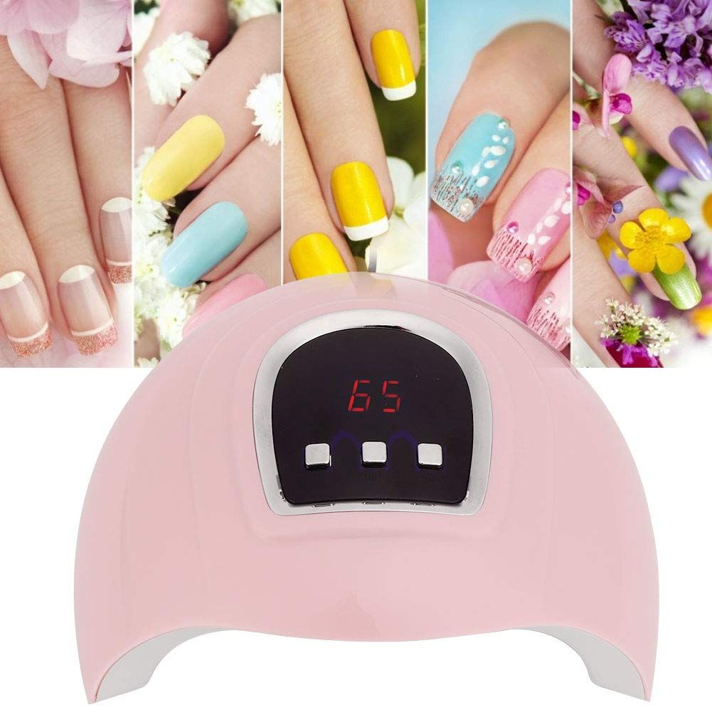 Nail Polish Dryer, 54W UV LED Nail Lamp Led Gel Nail Polish Curing Lamp ail Lamp Nail Art Gel Polish Dryer Professional Manicure