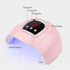 Nail Polish Dryer, 54W UV LED Nail Lamp Led Gel Nail Polish Curing Lamp ail Lamp Nail Art Gel Polish Dryer Professional Manicure