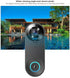 Wireless 1080p Video Doorbell Camera, AI Human Detection, Live View, Way Audio Included Chime, Night Vision