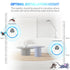 6 Packs Ultrasonic Pest Repeller, Electronic Pest Repellent Plug in Indoor Pest Control for Insect, Roaches, Mice, Spider