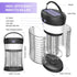 Bug Zapper, Electric Solar Mosquito Killer for Indoor & Outdoor, 3000V High Powered Pest Control Waterproof UV Mosquito Zapper
