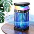 Bug Zapper Outdoor Indoor Mosquito Zapper Solar Fly Zapper Rechargeable Electric Mosquito Killer Waterproof Insect Fly Trap Plug