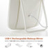 Makeup Mirror Touch Screen Vanity Mirror with LED Brightness Adjustable Portable USB Rechargeable Makeup