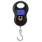 Portable Luggage Scale/Suitcase Scale Backlit LCD Display with Fishing Hanging Hook for Home Travel Outdoor Black