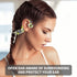 Bone Conduction Headphones Wireless Headphones Bluetooth with Mic Waterproof LED Power Display Open Ear Earphones Deep Base