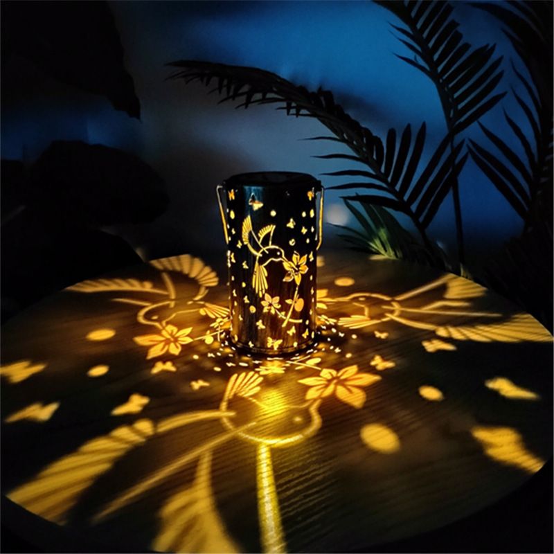 Hummingbird Solar Lantern Lights Hanging Lights Outdoor,Gift for family Friends,Pathway Lights Solar Table Lights Waterproof