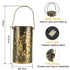 Hummingbird Solar Lantern Lights Hanging Lights Outdoor,Gift for family Friends,Pathway Lights Solar Table Lights Waterproof