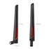 WiFi Antenna with RP-SMA Male Connector, 2.4GHz 5GHz 5.8GHz Dual Band Antenna Network Card USB Wireless Camera Router