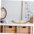 Desktop Storage Tray Decor Tray for Living Room Plastic Storage Drawer Breakfast Tray Tablescape Decor Retro Drinking Glasses