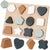 Toddlers Shape Silicone Puzzle Montessori Learning Shape Toy Board for Baby & Toddler Puzzles Toys Toddler Gifts
