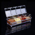 Seasoning Box with Spoon 4 Compartments Multi-Grid Spice Storage Container storage Tool for Kitchen Herb Spice Tools Gadgets