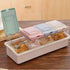 Seasoning Bottle Box Clear Seasoning Box and Container Seasoning Bottle Wheat Straw Spices Box Jars Condiment Organizer Creativity