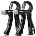 Hand Grip Strengthener 2 Pack Adjustable Resistance 10-130 lbs Forearm Exerciser，Grip Strength Trainer for Muscle Building