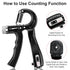 Hand Grip Strengthener 2 Pack Adjustable Resistance 10-130 lbs Forearm Exerciser，Grip Strength Trainer for Muscle Building