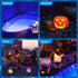 Rechargeable Submersible Pool Lights with Remote, IP68 Waterproof 16 Color Changing LED Lights with Glue, Suction Cups  -4 Pack