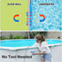 Pool Lights for Above Ground Pools Underwater,Submersible LED Pool Lights for Inground Pools Waterproof Changing Magnetic Pool