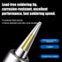 Industrial Grade Welding Pen Repair Tool Set, 90W Soldering Iron Kit, Cutting and Descaling Laser Welder Machine, Adjustable Temperature Digital Display with 5 Soldering Iron Tips