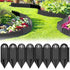 Garden Edging Border,Lawn Garden Fence Edgings 6X 8 Garden Edging Plastic Landscape Edging with 20Pcs Stakes for The Yard,Lawn Edging,Lawn Garden Flower Beds