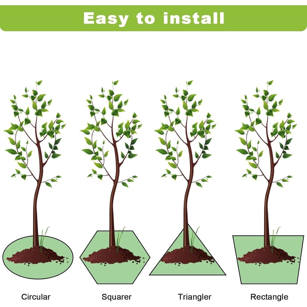Garden Edging Border,Lawn Garden Fence Edgings 6X 8 Garden Edging Plastic Landscape Edging with 20Pcs Stakes for The Yard,Lawn Edging,Lawn Garden Flower Beds