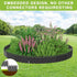 Garden Edging Border,Lawn Garden Fence Edgings 6X 8 Garden Edging Plastic Landscape Edging with 20Pcs Stakes for The Yard,Lawn Edging,Lawn Garden Flower Beds