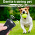 Pet Gentle Anti Barking Device with Battery,  New Ultrasonic Pet Trainer for Dogs, Instantly Stop Barking & Other Bad Behaviors with 1 Click of A Button, for All Dogs for Puppies & Dogs