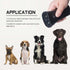 Pet Gentle Anti Barking Device with Battery,  New Ultrasonic Pet Trainer for Dogs, Instantly Stop Barking & Other Bad Behaviors with 1 Click of A Button, for All Dogs for Puppies & Dogs