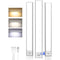 Smart Sensor Magnetic Rechargeable LED Lights, Motion Light Indoor with Magnetic Light Bar, USB-C Rechargeable Motion Lights for Under Cabinet Lighting