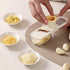 Mini Garlic Slicer, Multifunctional Garlic Grinder with Container and Hand Guard, Easy to Use Kitchen Tool for Slicing Ginger and Chili