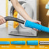 Dryer Vent Cleaner Kit Vacuum e Attachment Brush, Lint Remover, Blue