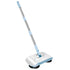 Manual Floor Sweeper | 3-in-1 Dry Sweep & Wet Mop | 40.15" Adjustable Stainless Steel Handle | 12.99x6.41" Sweeper Head | Includes 3 Microfiber Cloths | For Hard Floors (Not for Carpets)