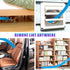 5 Pieces Dryer Vent Cleaner Kit, Dryer Lint Vacuum Attachment and Flexible Dryer Lint Brush,Gap brush， Vacuum Hose Attachment, Blue .