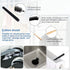 5 Pieces Dryer Vent Cleaner Kit, Dryer Lint Vacuum Attachment and Flexible Dryer Lint Brush,Gap brush， Vacuum Hose Attachment, Blue .
