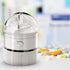 Pill Cutter, 4 In 1 Pill Crusher Organizer, Adjustable Splitter For Small And Tiny Pills With Accurate Alignment, For Small Or Large Pills With Sharp Safe Blade
