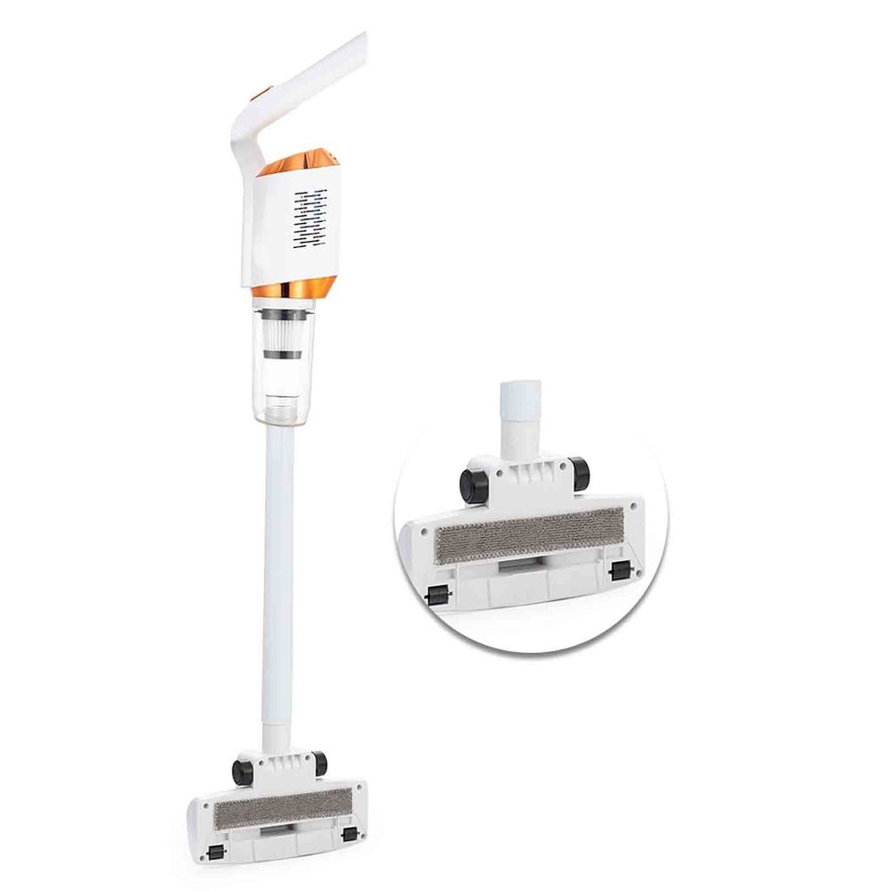 High Power Handheld Vacuum Cleaner, 4500PA Cordless Rechargeable Vacuum for Car Home Use, with 3 Brush Heads, 45W Motor, 15 Mins Runtime
