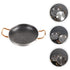 Black Honeycomb Nonstick Stainless Steel Frying Pan for Easy and Comfortable Cooking