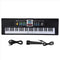61 Keys Electronic Piano Digital Music Keyboard Musical Instrument Gift with Microphone for Kids Beginners