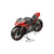 Remote Control Flying Motorcycle Drone 4-Axis Stunt Vehicle Model with 360 Degree Tumbling and Rolling Action Plastic Rechargeable with Spare Blades and USB Cable