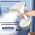 Powerful Handheld Fabric Steamer - 1800W with Fast Ceramic Heat-Up Plate, 2-in-1 Ironing & Wrinkle Remover, Steam Nozzle, Lint Brush - White, for US plug Only