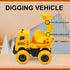 Car Toys for 5 Year Old Boys Excavator Children's Toys Engineering Vehicles Dump Trucks Toy Cars Simulation Cars Car 1 Pack Kid Toys for 3 Year Old Boys & Girls