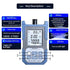 Unique Portable Optical Multimeter, Photometer with VFL, Test Range: 800-170mm  Optical Fiber Power Meter FC/SC/ST Universal Interface