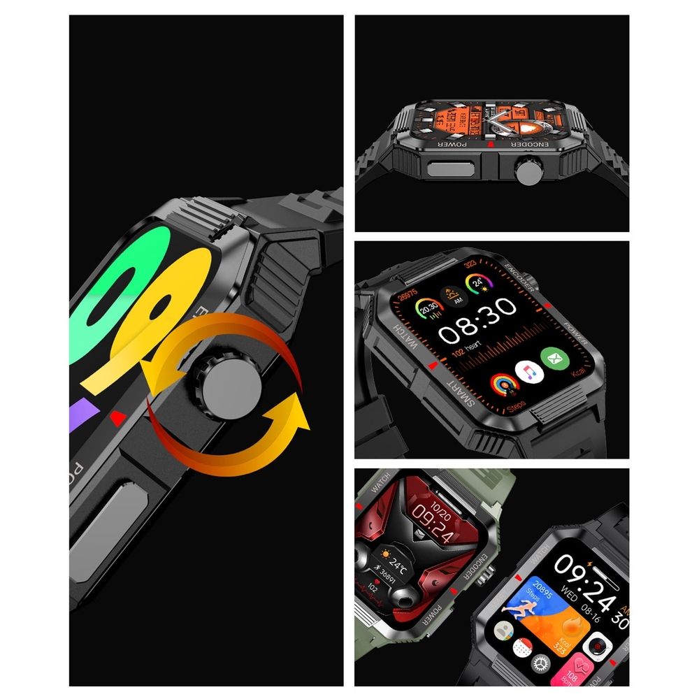 Smart Watch for Kids with 26 Puzzle Games HD Touchscreen Camera Video Music Player Habit Tracking Pedometer Alarm Flashlight 12/24 hour Educational Toys Birthday Gifts for Girls Boys Ages 8 9 10(B)