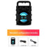 Portable Bluetooth Speaker, Louder Volume, Stereo Sound, 100 Foot Wireless Range, Microphone Input, Bluetooth Speaker for Home Outdoor Party Camping