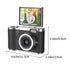 Digital Camera with 2.4 Inch Flip Screen, Autofocus 1080P HD Selfie Camera - Compact Travel Camera, 8X Zoom, Anti-Shake, Beauty Mode, Rechargeable Battery for Students & Beginners