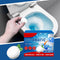 12 Pack Automatic Toilet Bowl Cleaner Tablets, Bleach-Powered Long Lasting 30 Days, Stain & Odor Eliminator for Limescale Rust Urine, Septic Safe Drop-in Cleaner