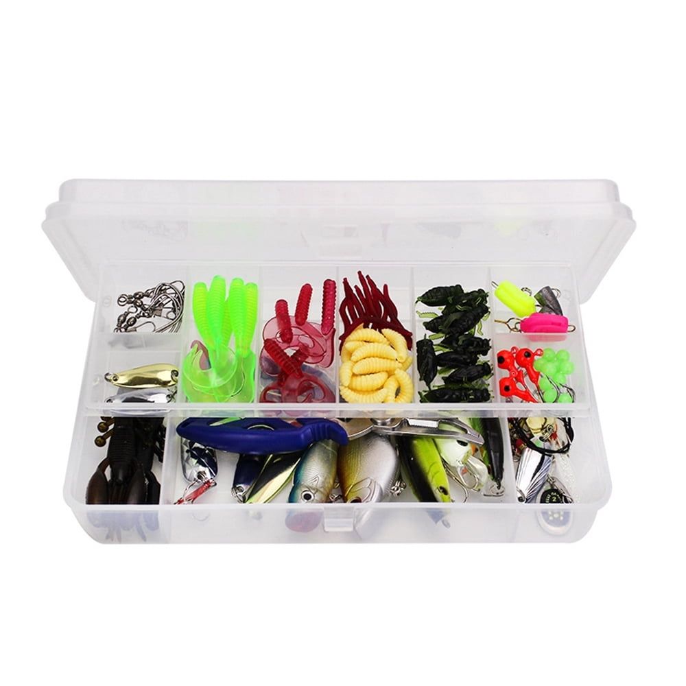 Fishing Lures Accessories Set Fishing Bait Set Fishing Tackle Kits Suitable for Rivers and Seas