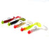 Soft Plastic Lures Set Fishing Baits with Barbed Hooks for Saltwater Freshwater Rivers Sea (Set B)
