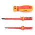13Pcs VDE Insulated Electrician Screwdriver Set Magnetic Phillips Slotted Screwdriver Red
